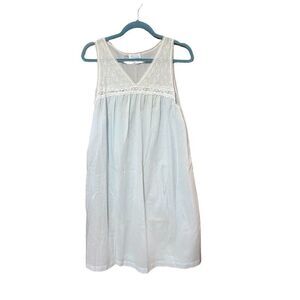 𝅺WOMENS vintage Damea light blue nightgown size M